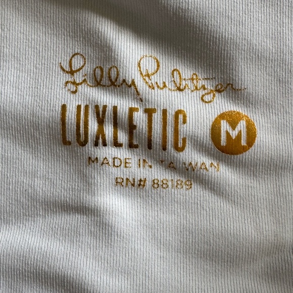 Lilly Pulitzer Luxletic Weekender High Rise Legging. Size Medium. EUC - Picture 5 of 5